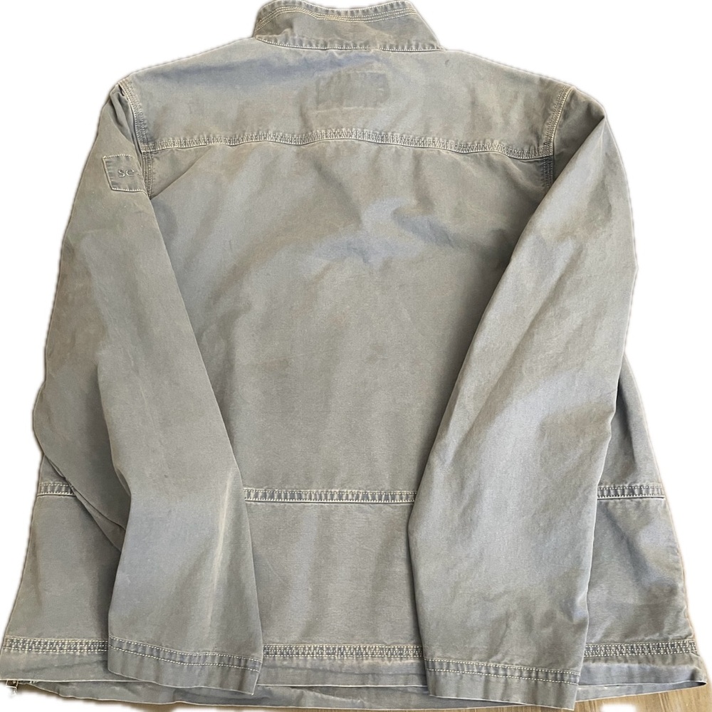 SEASALT cornwall quarter-zip organic cotton heavy duty marine layer top - Picture 5 of 13